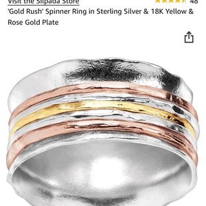Women Boho Spinner Ring